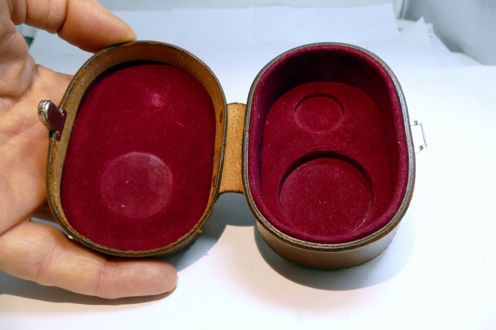 Leather Case for Canon 35mm f2.8 Serenar  & f3.2  L39  Lens rangefinder