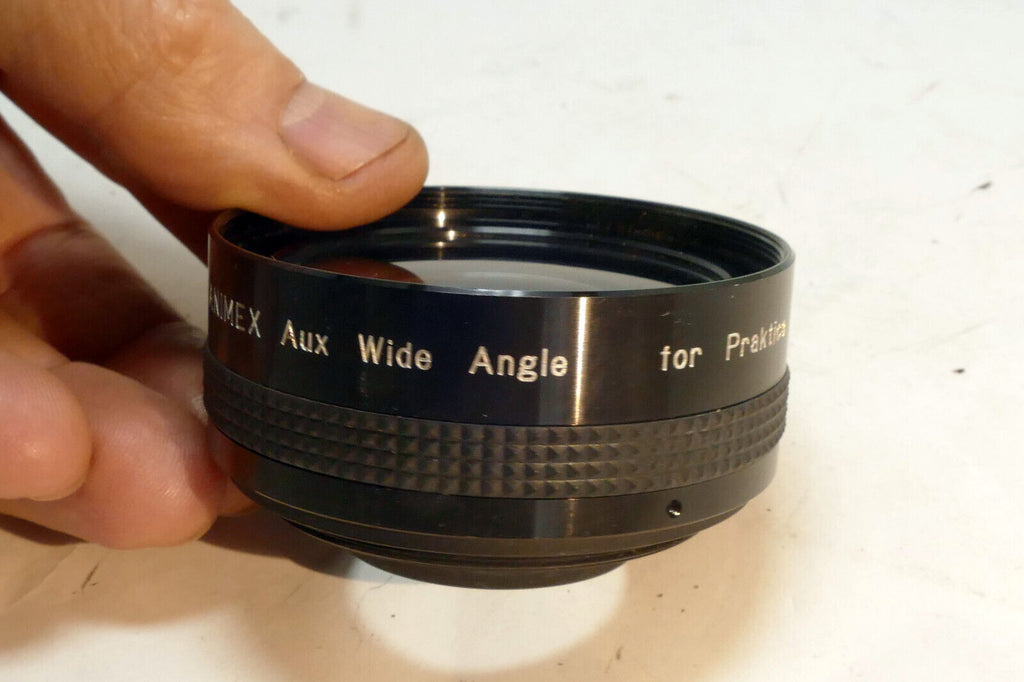 Hanimex Aux Wide Angle Aux Lens For Praktica (49mm threads)