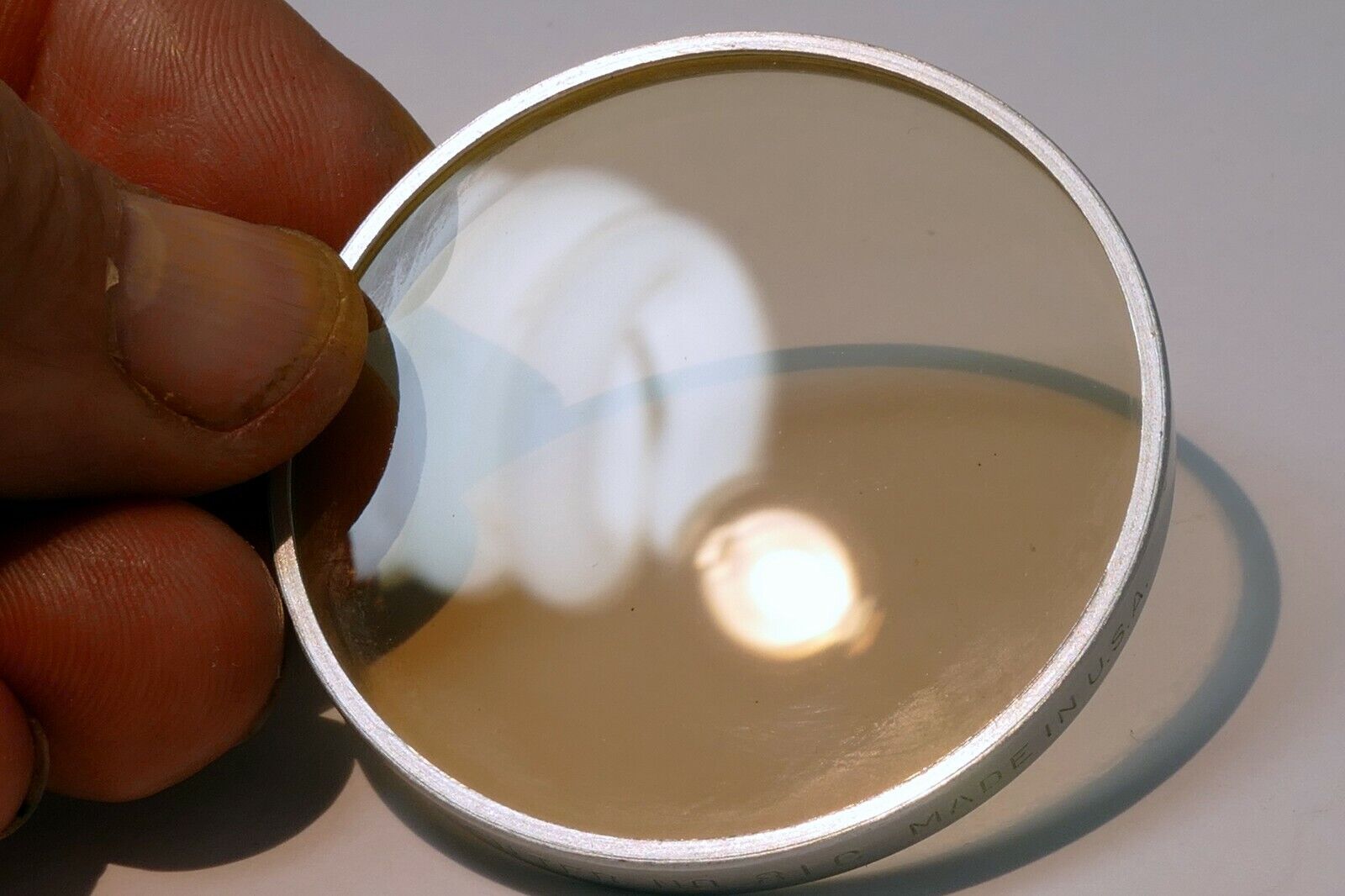 Kodak Wratte Series 7 VII 50.8mm filter drop in 81C Color Conversion warming sky