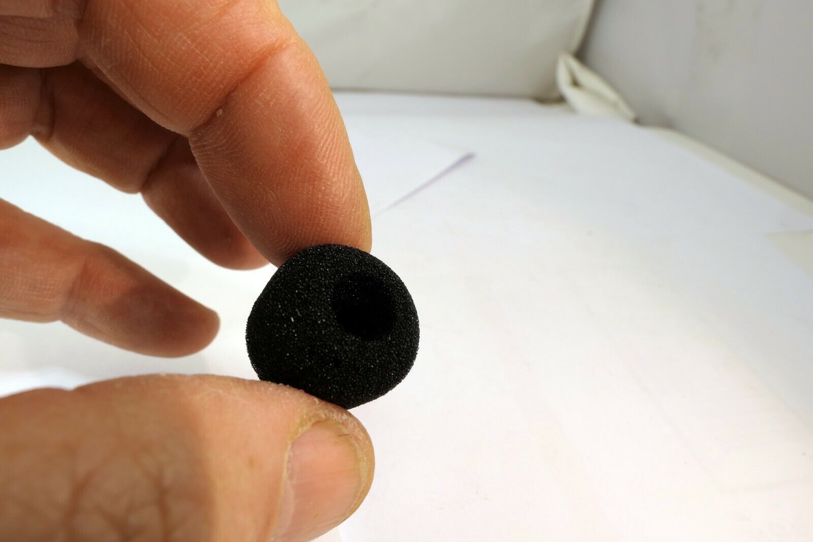 small Mic / Mike Muff Microphone Protector Windshield foam 2X2cm 20X20mm