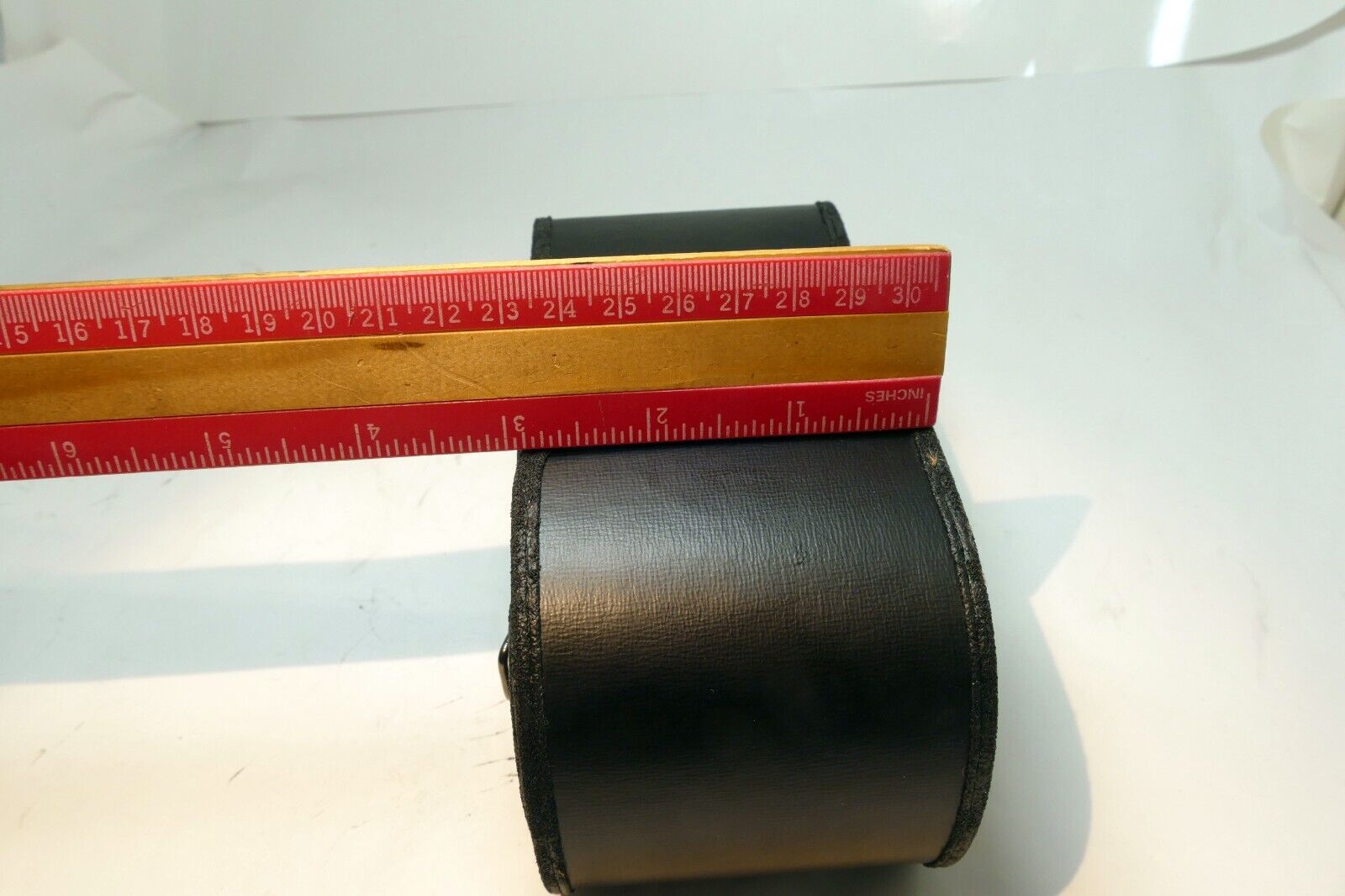 Tamron L-13 Hard Case for Adaptall 90mm f2.8 Macro lens  vintage