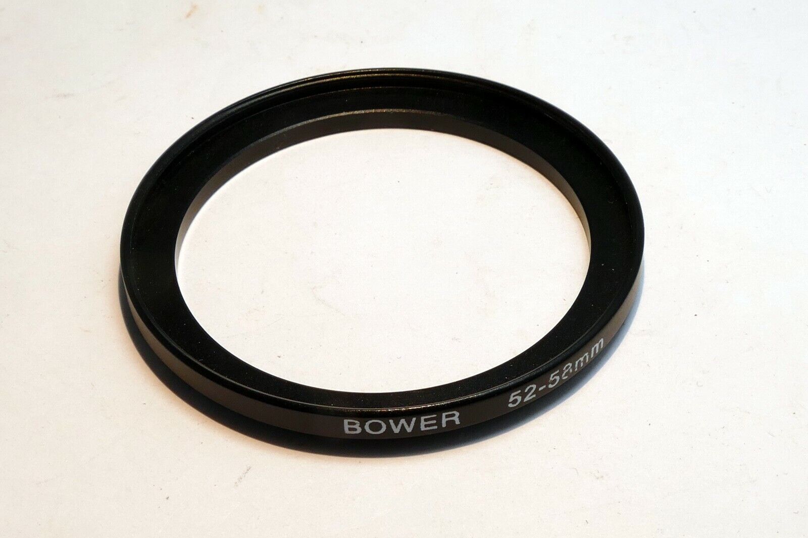 Bower 52mm to 58mm Step-up ring Metal adapter threaded for lens filter