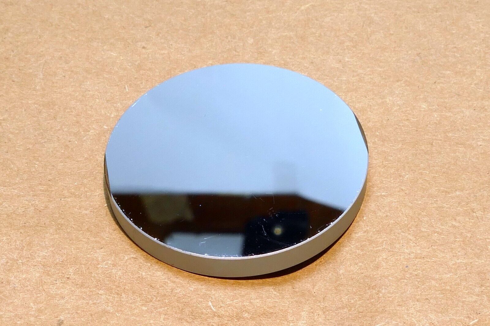 1.6" Diameter 0.2" thick First Surface Mirror Optical flat