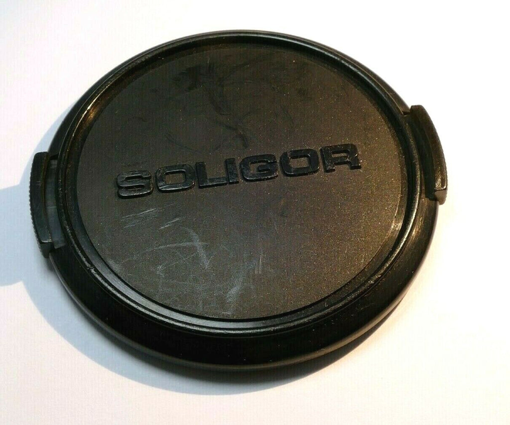 Soligor 55mm Lens Front Cap Made in Japan Black for 28mm f2.8