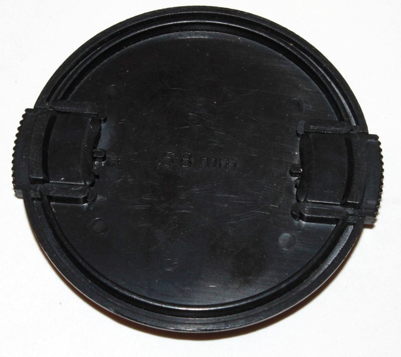 Front Lens Cap snap on 58mm black generic