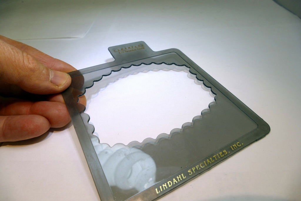 Large Horizontal Group Lindahl Smoke Gray Vignette 4.5X4.5" Clearflex 