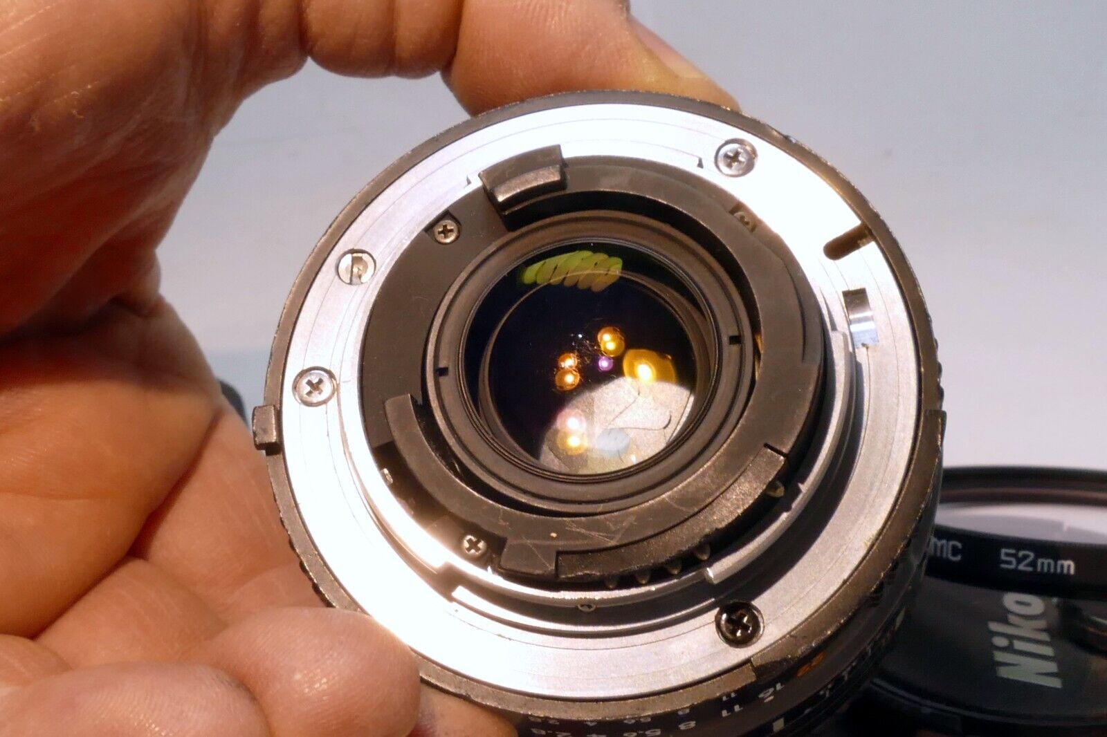 Nikon Nikkor AF 24mm F2.8 D Autofocus Lens  AS IS - parts - works manual mode