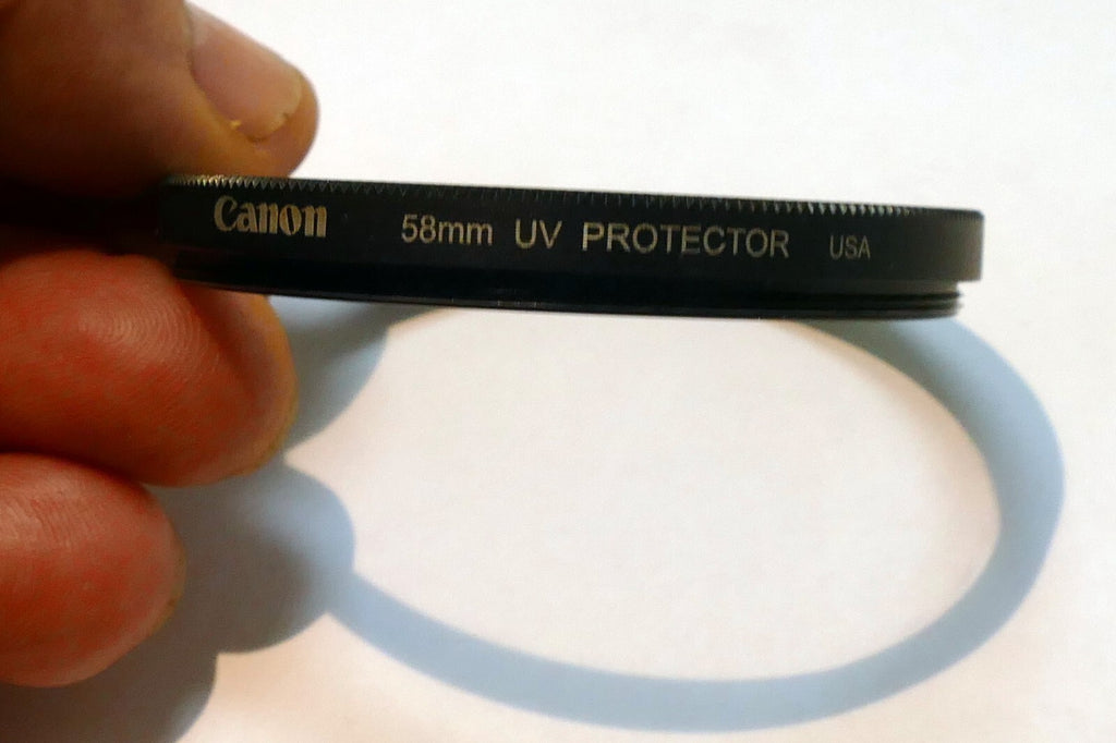 Canon 58mm Lens Protect filter for 18-55mm IS EF-s  - - OEM , made in USA
