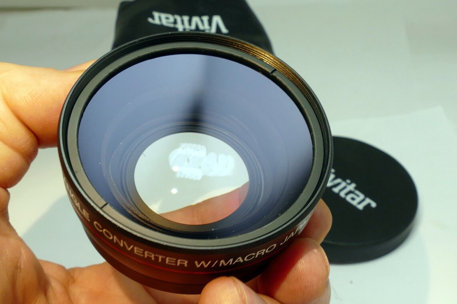 Vivitar 58mm High Definition AF 0.43X wide angle lens HD for DC DV camcorder AUX