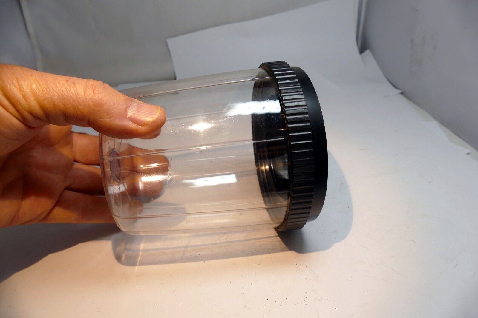 Hasselblad 4" Tall V Clear Bubble Lens Case C CF 50mm f/4 CF Zeiss - Genuine OEM