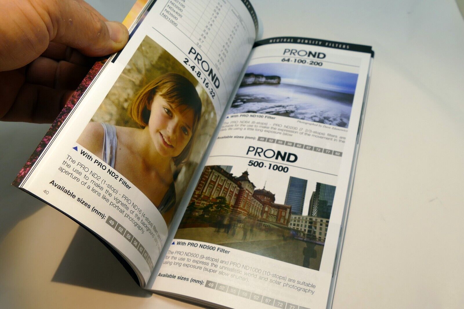 Hoya Filters Sales Brochure Accessory guide CPL Nano ND 2016