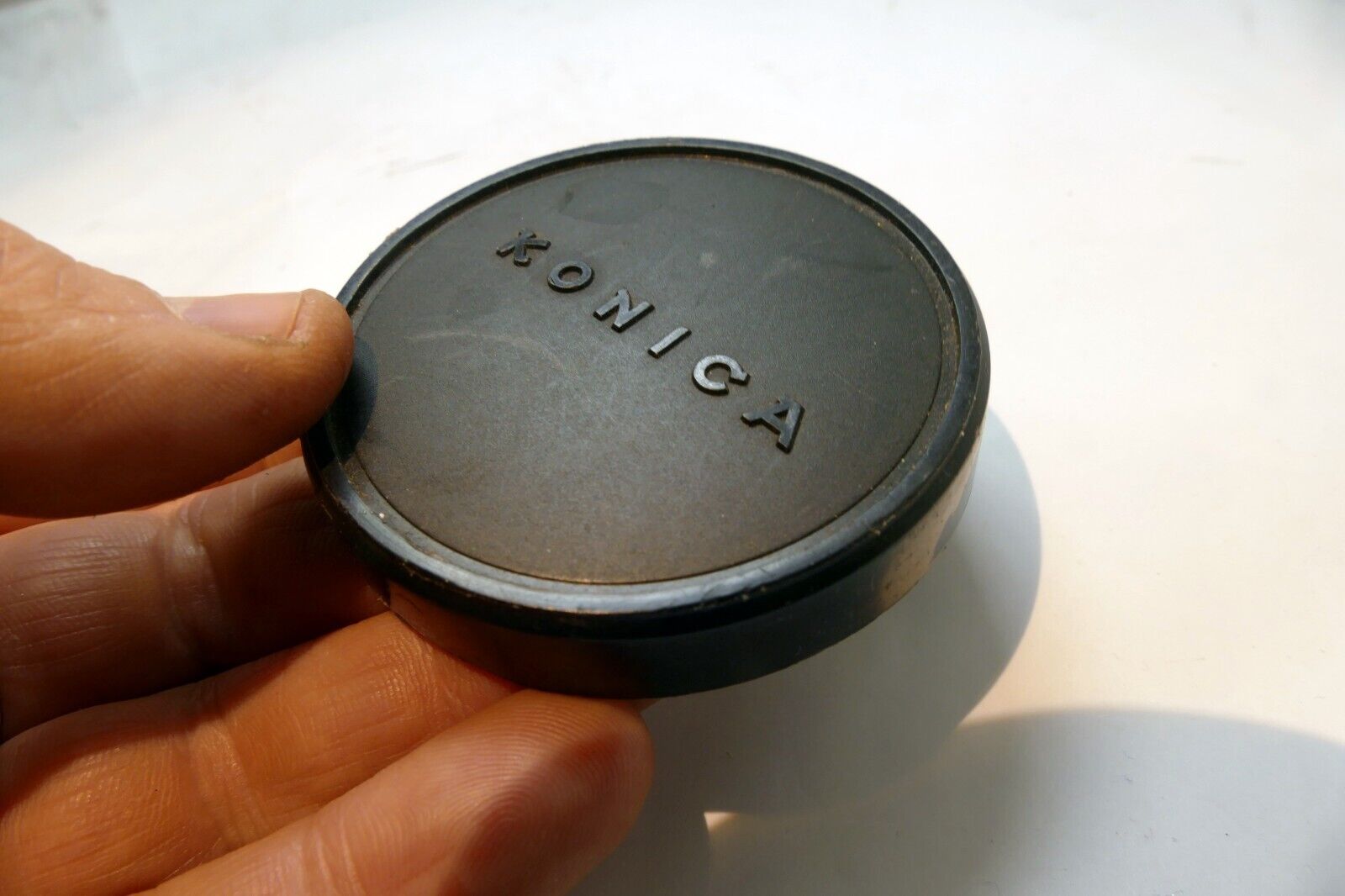 60mm ID Plastic Front Lens Cap Konica 59mm rim slip on type