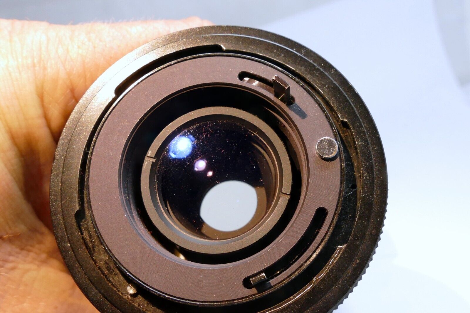 Mitakon 70-180mm f4.5 FD Lens for Canon manual focus telephoto w/ haze AS IS