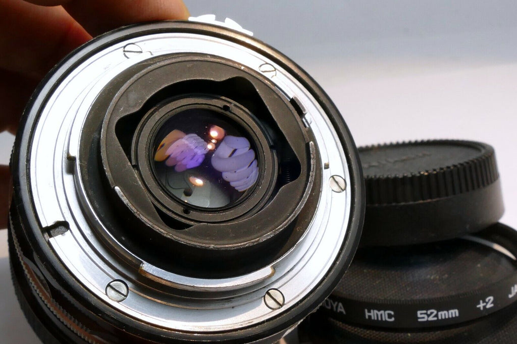 Nikon 55mm f3.5 Micro-Nikkor-P lens Non Ai close-up F mount  macro close-focus
