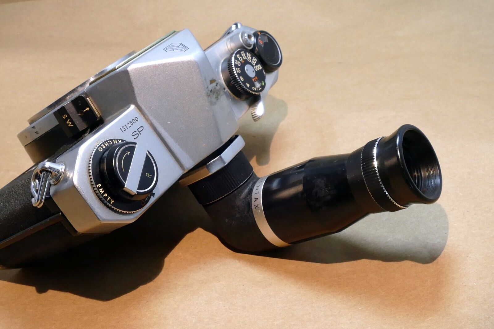25mm Pentax Spotmatic S2 S3 ES II F Right Angle Finder  90 Degree Viewfinder