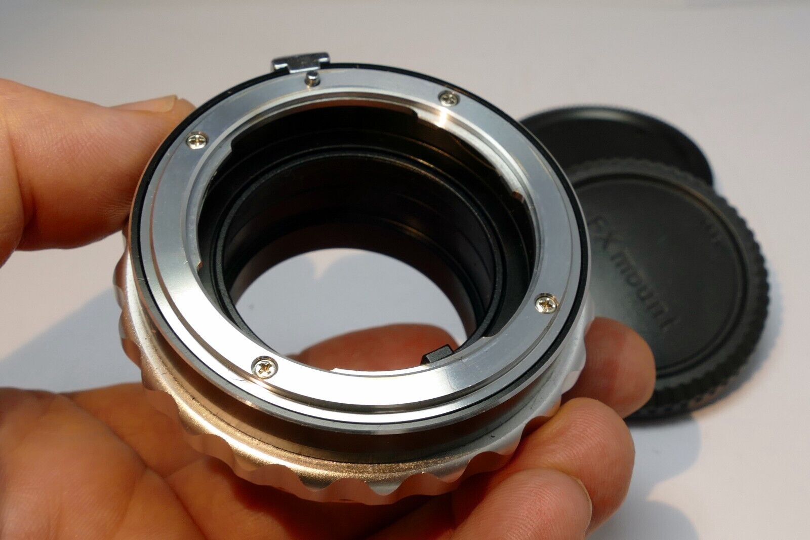 Nikon G Lens Mount Adapter with Aperture Control Ring for Fuji X camera Fujifilm