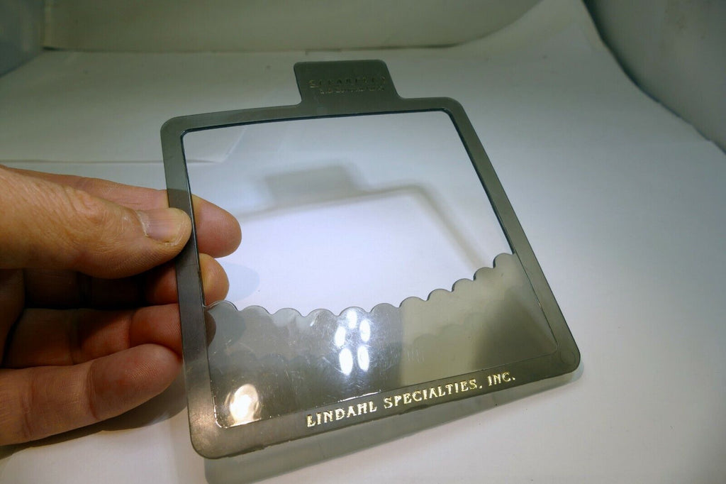 Low Bottom Arc Lindahl Smoke Gray Vignette 4.5X4.5" Clearflex 