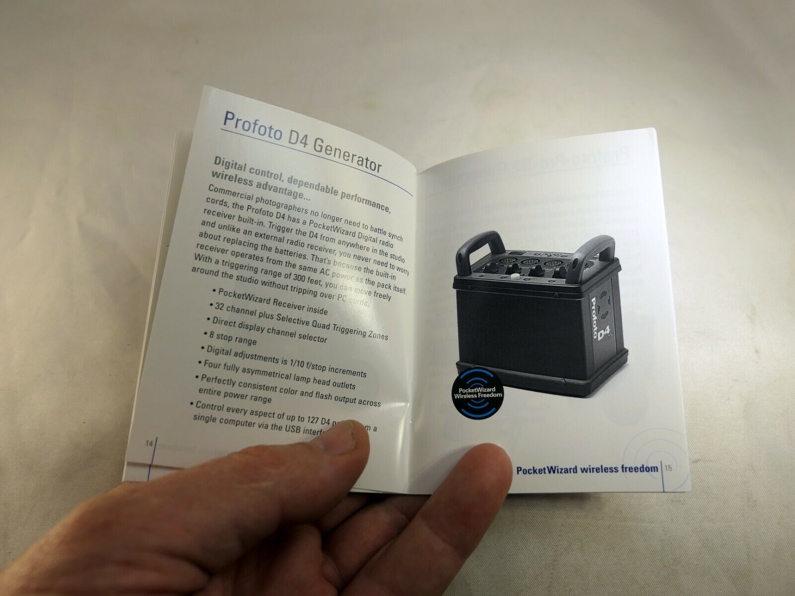 Pocket Wizard Wireless Freedom Brochure Guide  acute2R Pro Plus II