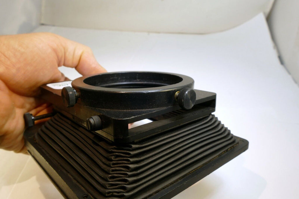 Lindahl Bellows lens Hood 31.1325 Bell-O-Shade Single 3X3 filter slot - AS found