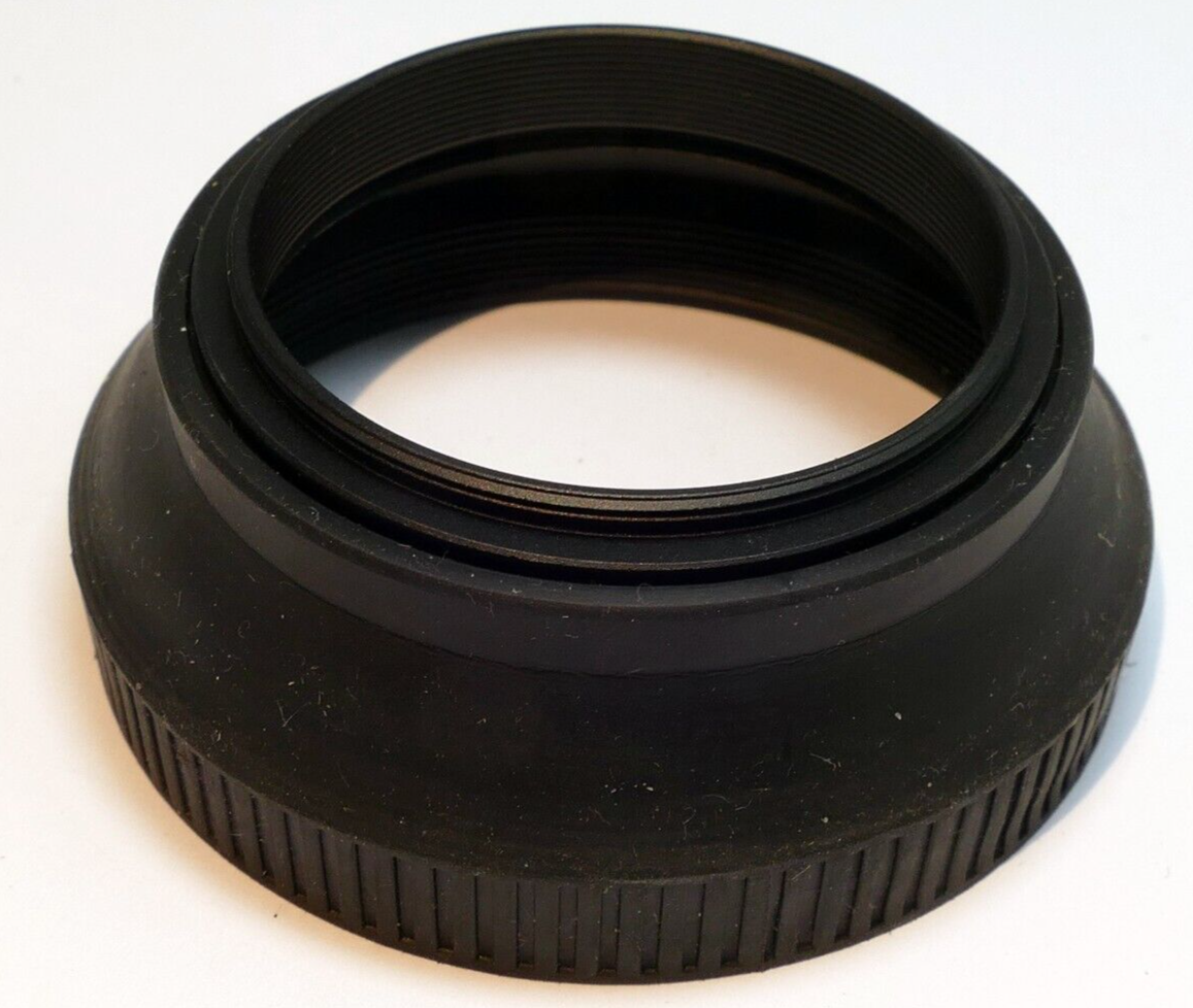 46mm Rubber Lens Hood Shade vintage double  threaded