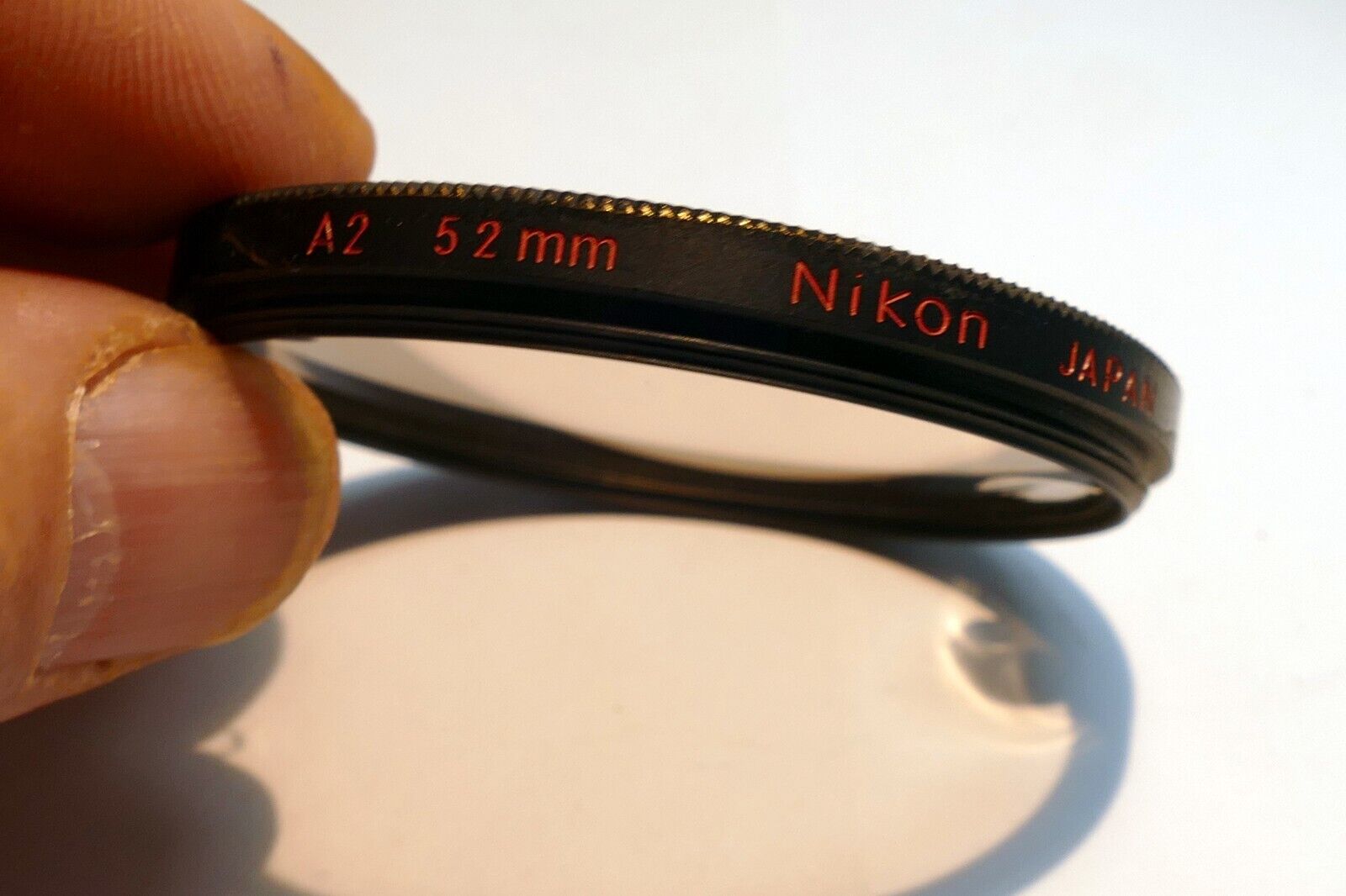 Nikon A2  52mm Warming Filter  - cracked edge - damaged