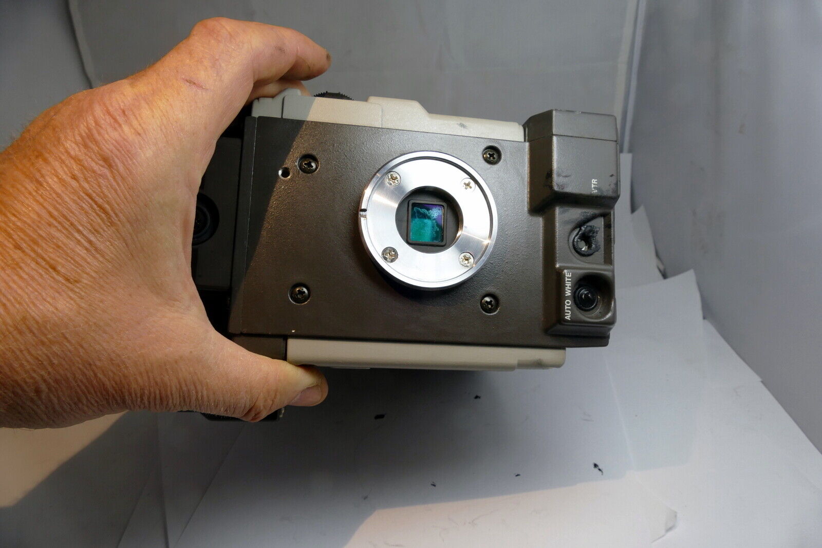 JVC BY-10U CCD Camcorder Video Camera  - NAVY Property ONI - AS IS PARTS REPAIR