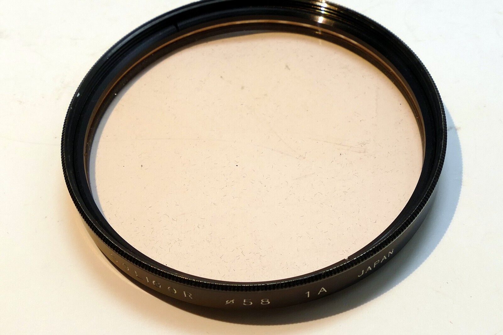 Soligor Skylight 1A 58mm Lens Filter made in Japan