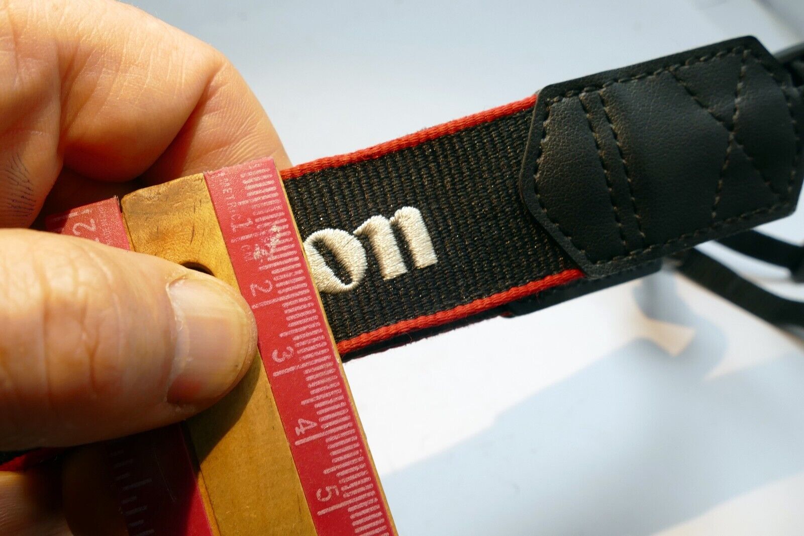 Canon R Digital Camera Neck Shoulder Strap 3cm wide Stitched RP R6 R5 -  Genuine