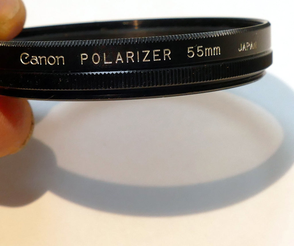 Canon 55mm Filter Linear Polarizer Polar PL made in japan SSC SC - OEM Genuine