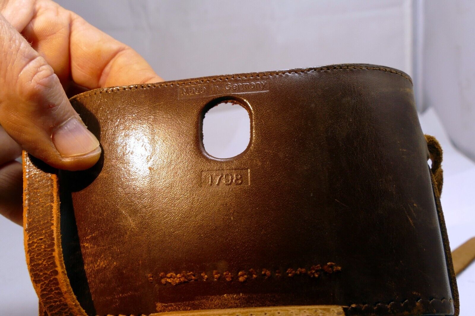 Zeiss Ikon 1798 FOLDING CAMERA CASE NOVAR ANASTIGMAT  -  Genuine OEM