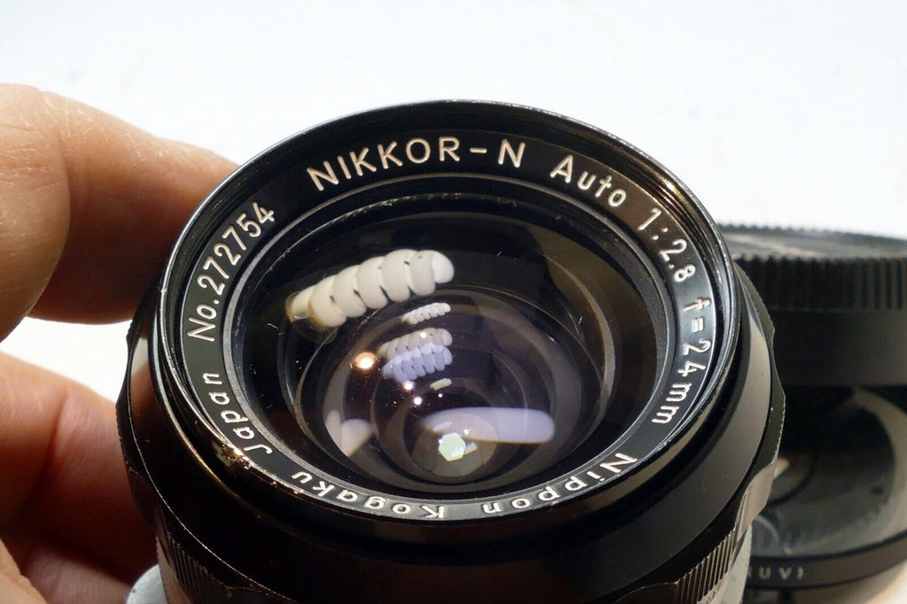 Nikon Nikkor-N Auto Non Ai 24mm f2.8 Manual Focus Lens prime - HOME AI'd