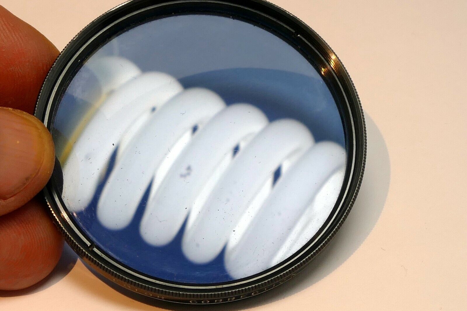 Vivitar 55mm Filter 80B  multi-coated deep blue cooling made in Japan