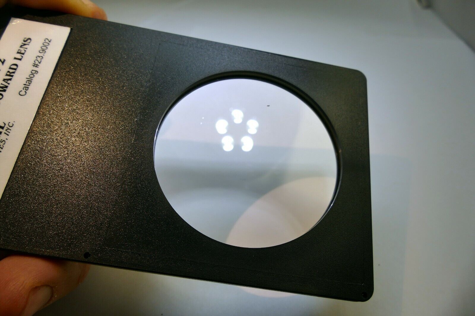 Close-up +2 Macro lens Filter drop in square 3X3" for Lindahl specialties