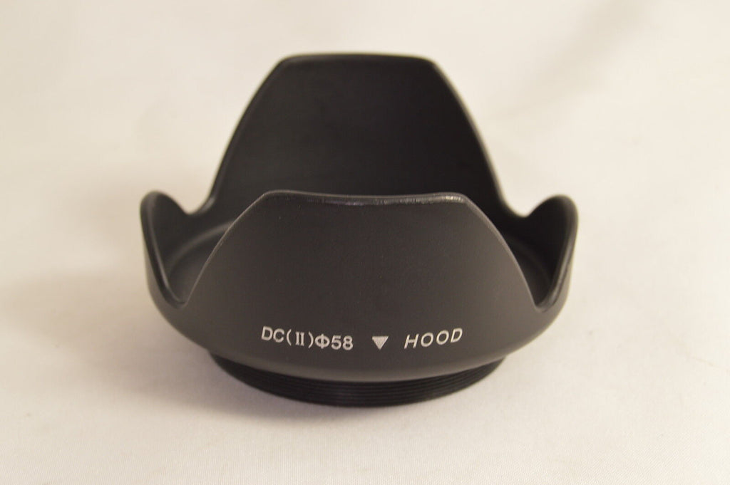 58mm screw on DC (II) Ф58 Plastic Lens Hood Missing ring O121007