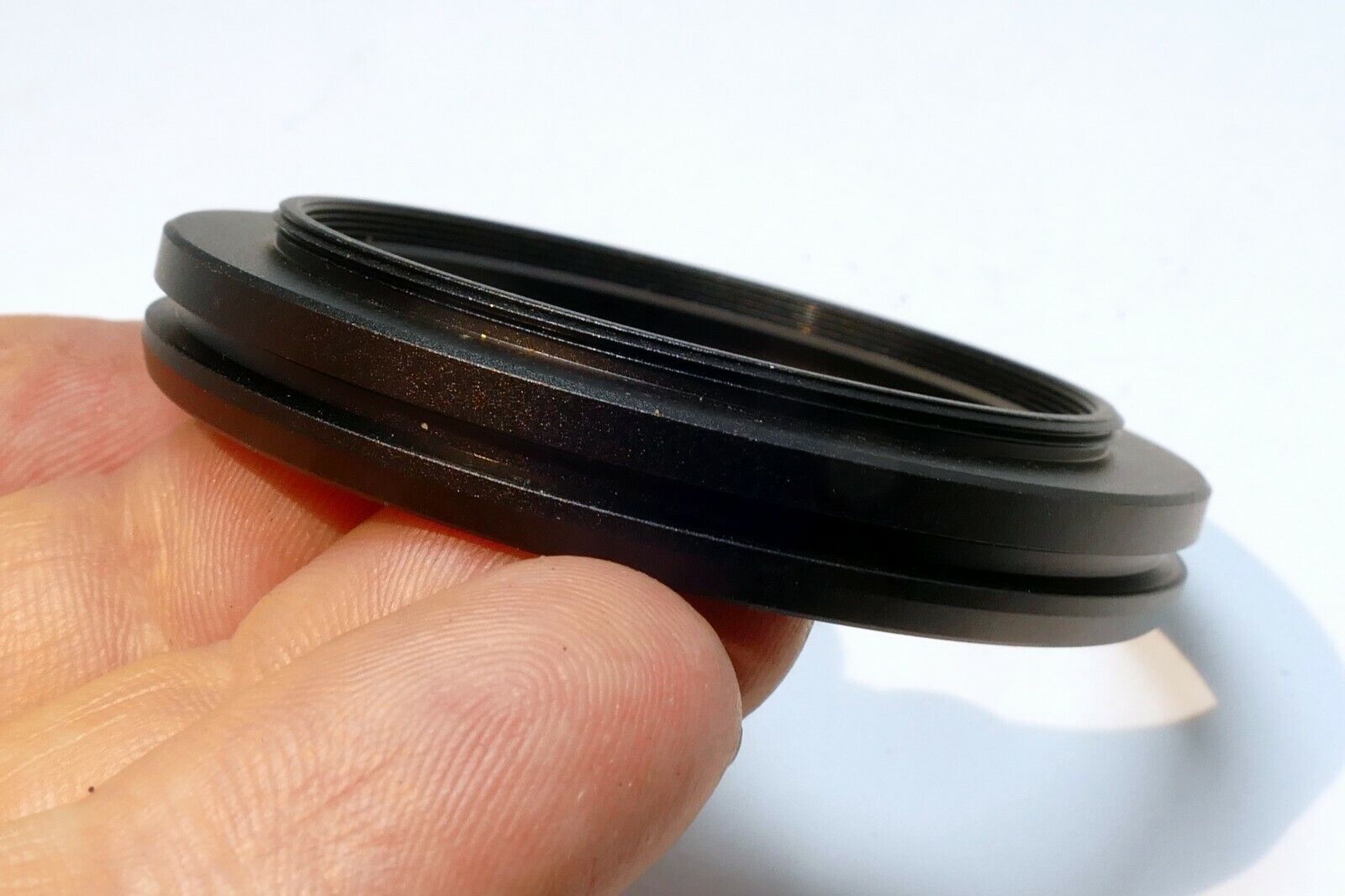 49mm to 46mm to  60mm OD Plastic filter holder adapter ring step-up