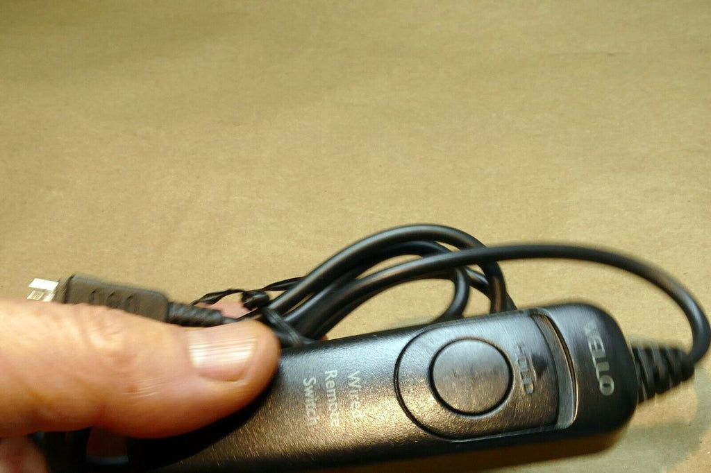 Vello RS-N2 II Wired Remote Switch for Nikon DSLRs with DC-2 Connection D7500