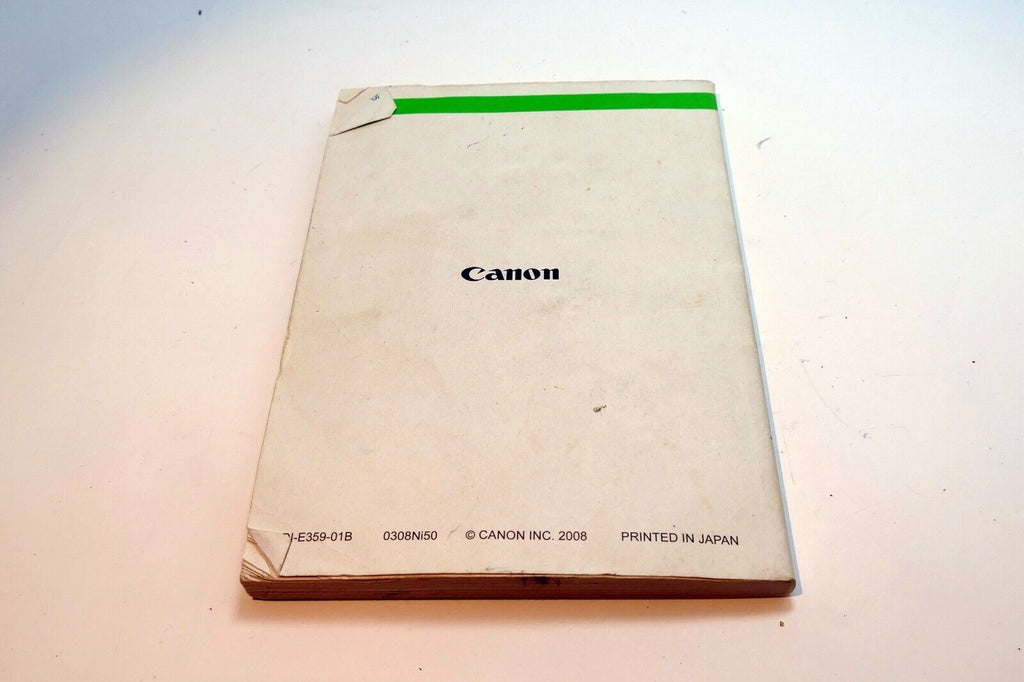 Canon Elph SD770 IS Digital IXUS Camera User's Manual Instruction Guide