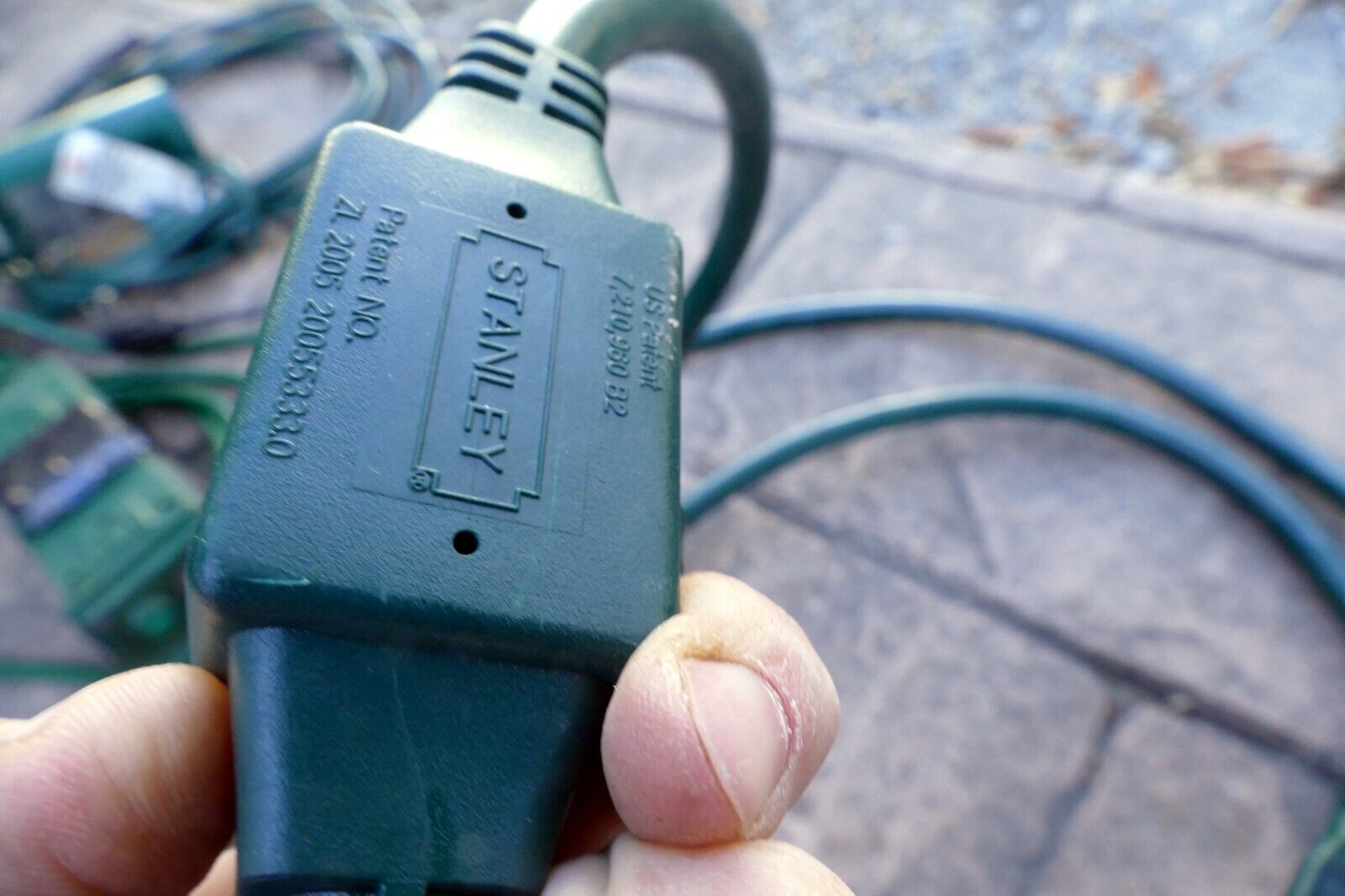 Outdoor Power Strip Stake Timer (Remote Control)  10ft Extension Cord - LOT PACK