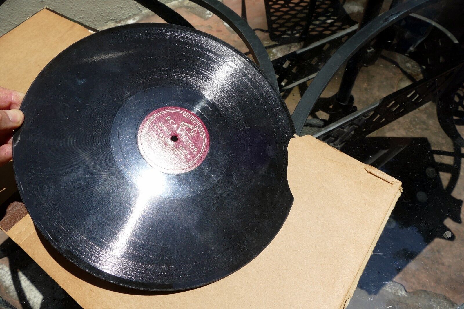 12" 78 RPM Record Set-(7)-Tosca Volume II-Puccini/Set DM-540/Gigli/Fabritiis