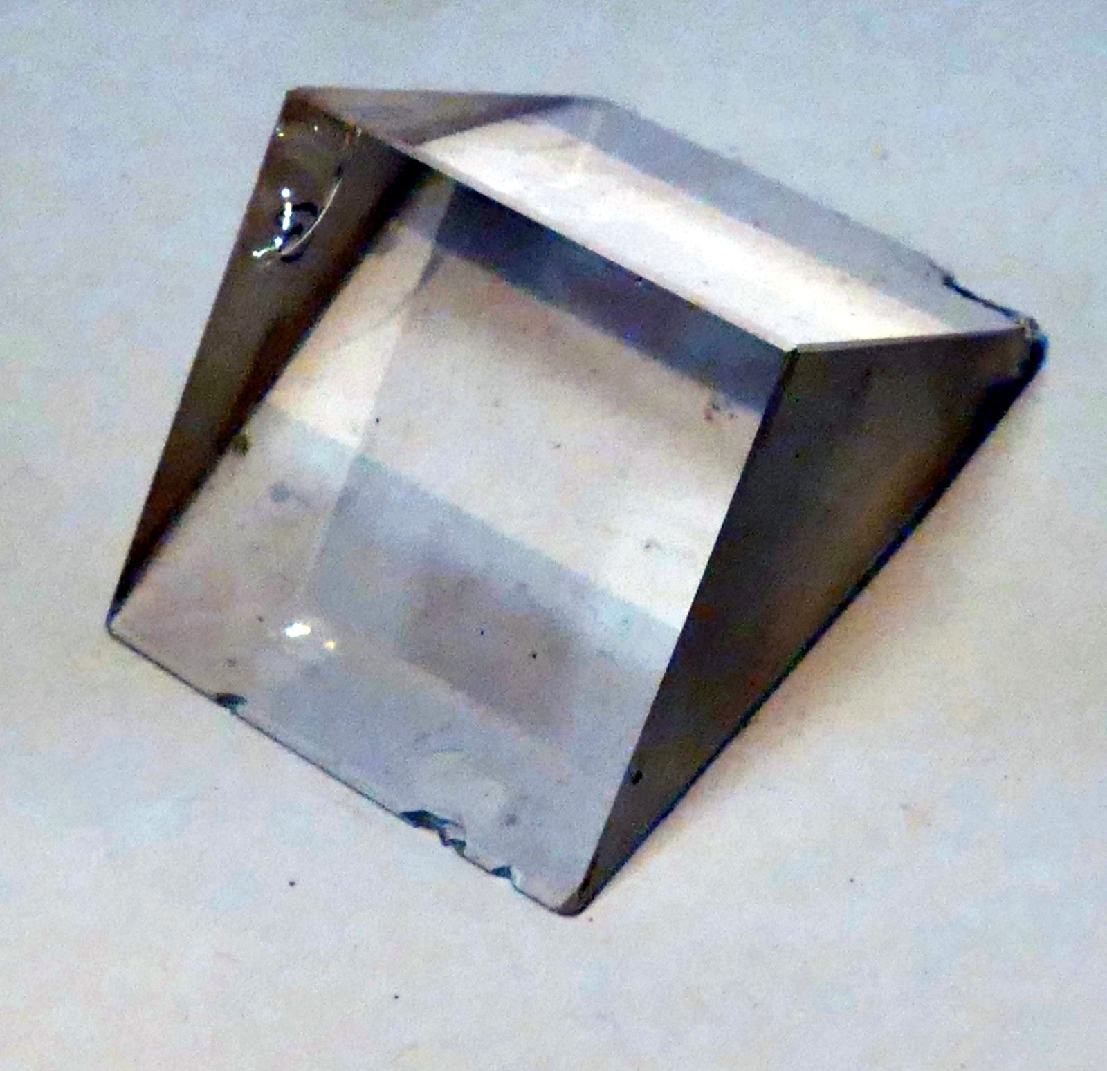 OPTICAL GLASS PRISM OPTICS 1X1.5" right angle 90 degree