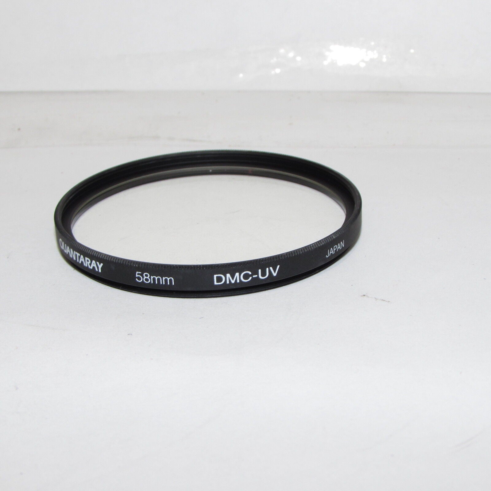 Quantaray DMC-UV 58mm Lens Filter Made in Japan (with couple tiny scratches)