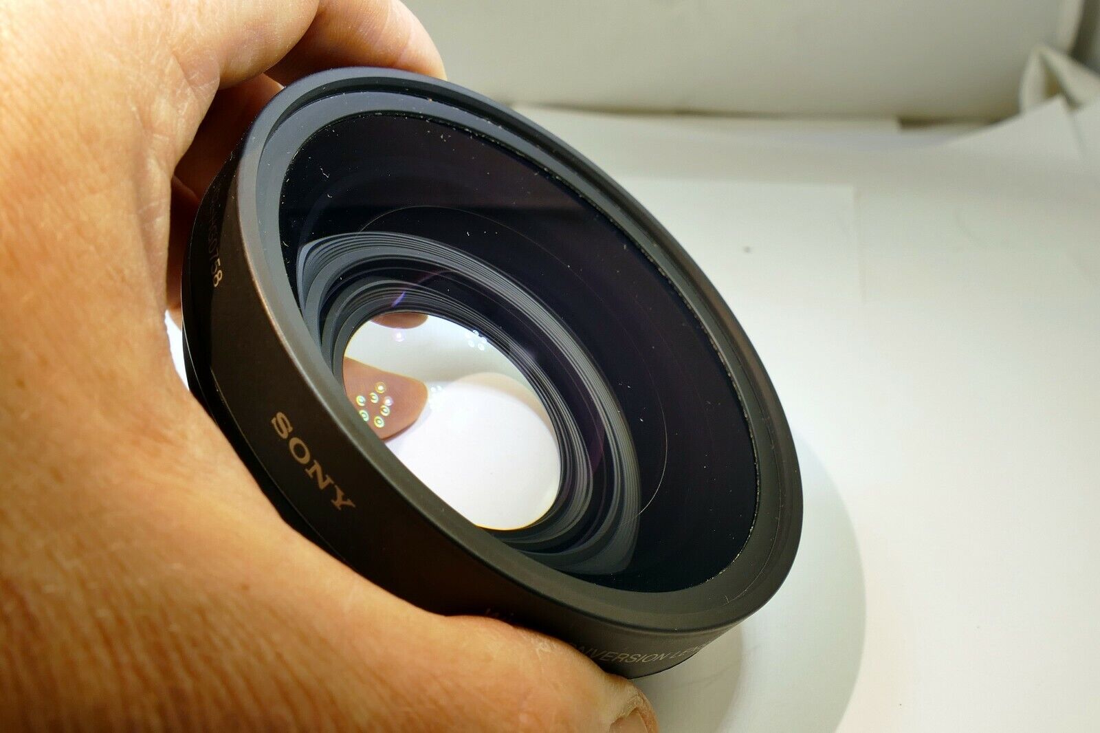 Sony Wide Angle Conversion Lens x0.7 VCL-HG0758 AUX  HG-0758