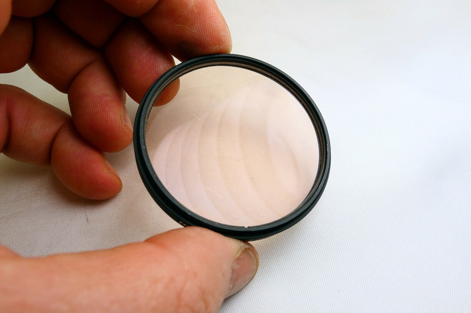 Hoya 81A warming 55mm Filter Lens - scratched