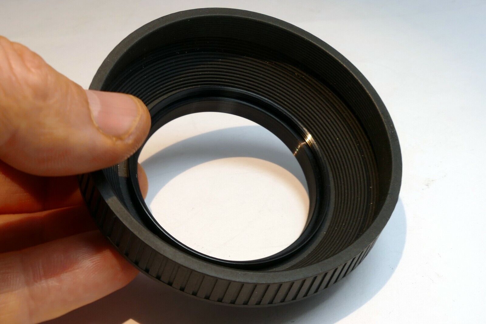 55mm Rubber Hood shade telephoto  collapsible double threaded