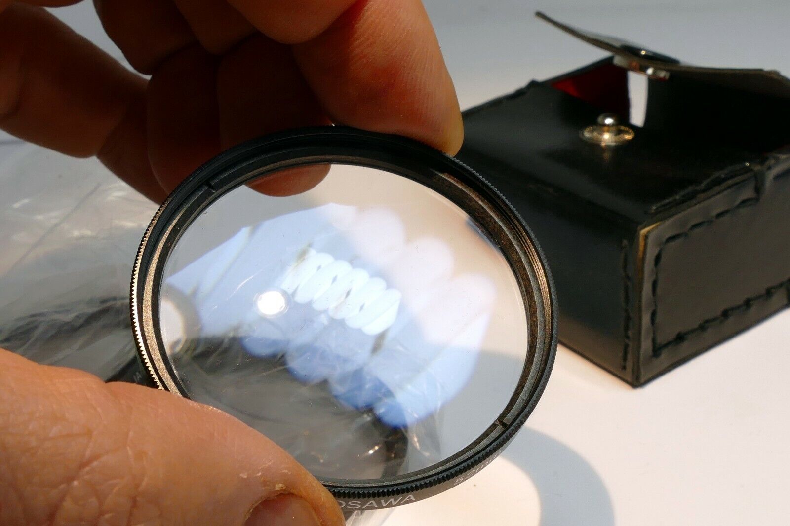 Osawa Macro Lens 52mm +1 +2 +4 Filters threads screw in close-up   set kit