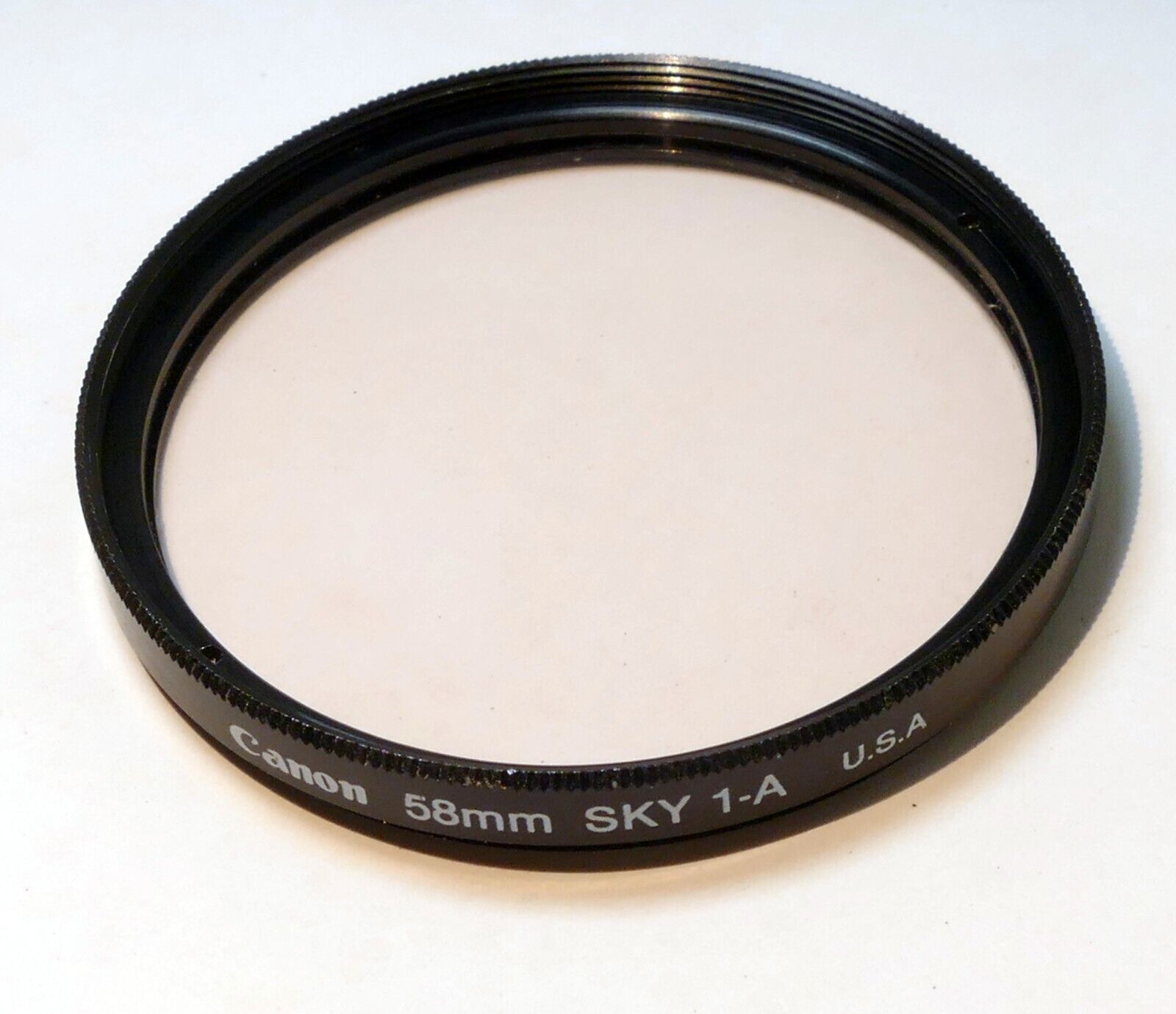 Canon SKY 1-A 58mm Lens Filter Skylight - Genuine OEM made in USA