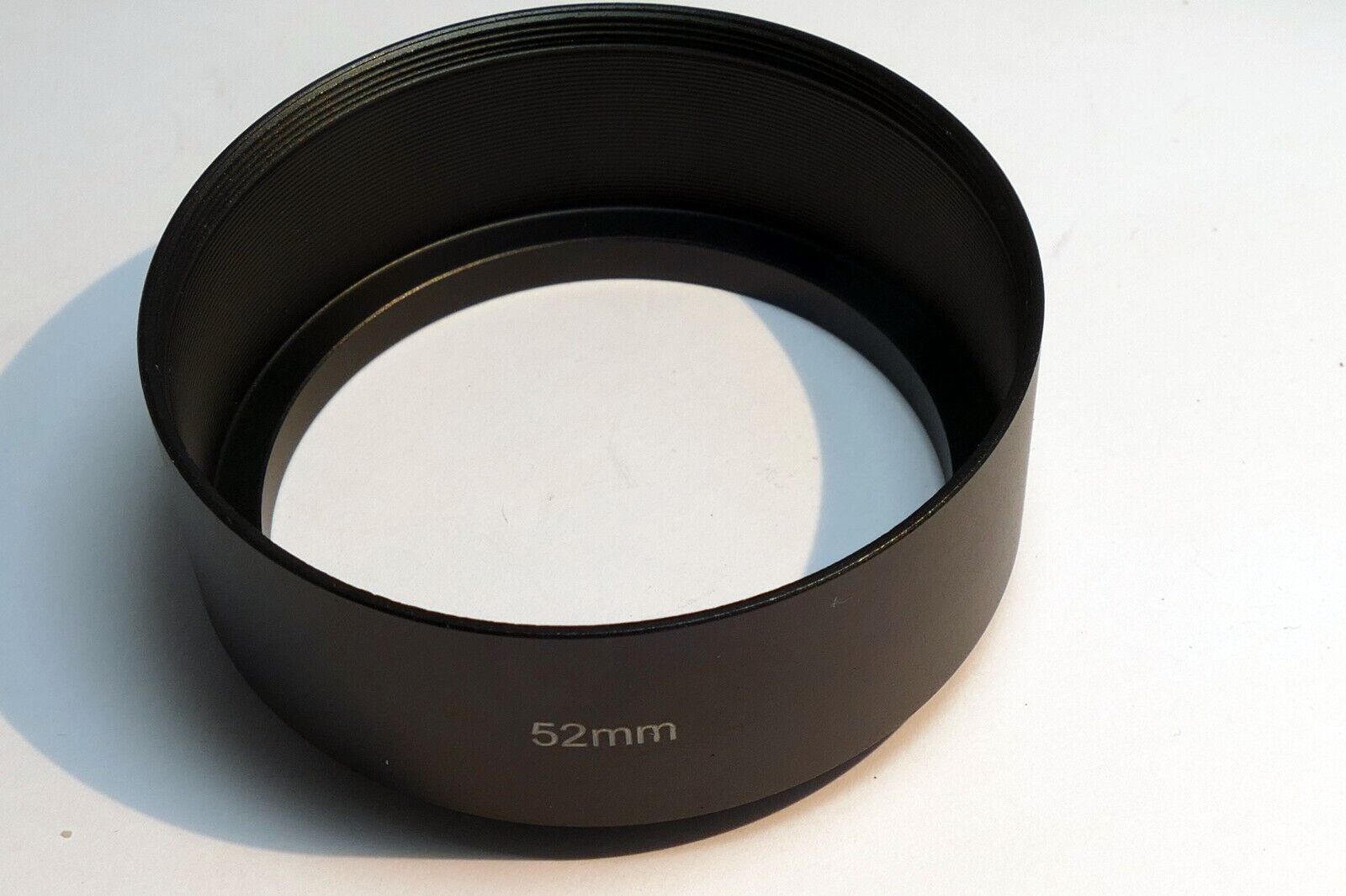 52mm metal Lens Hood Shade double threaded  rear and front for 135mm f2.8