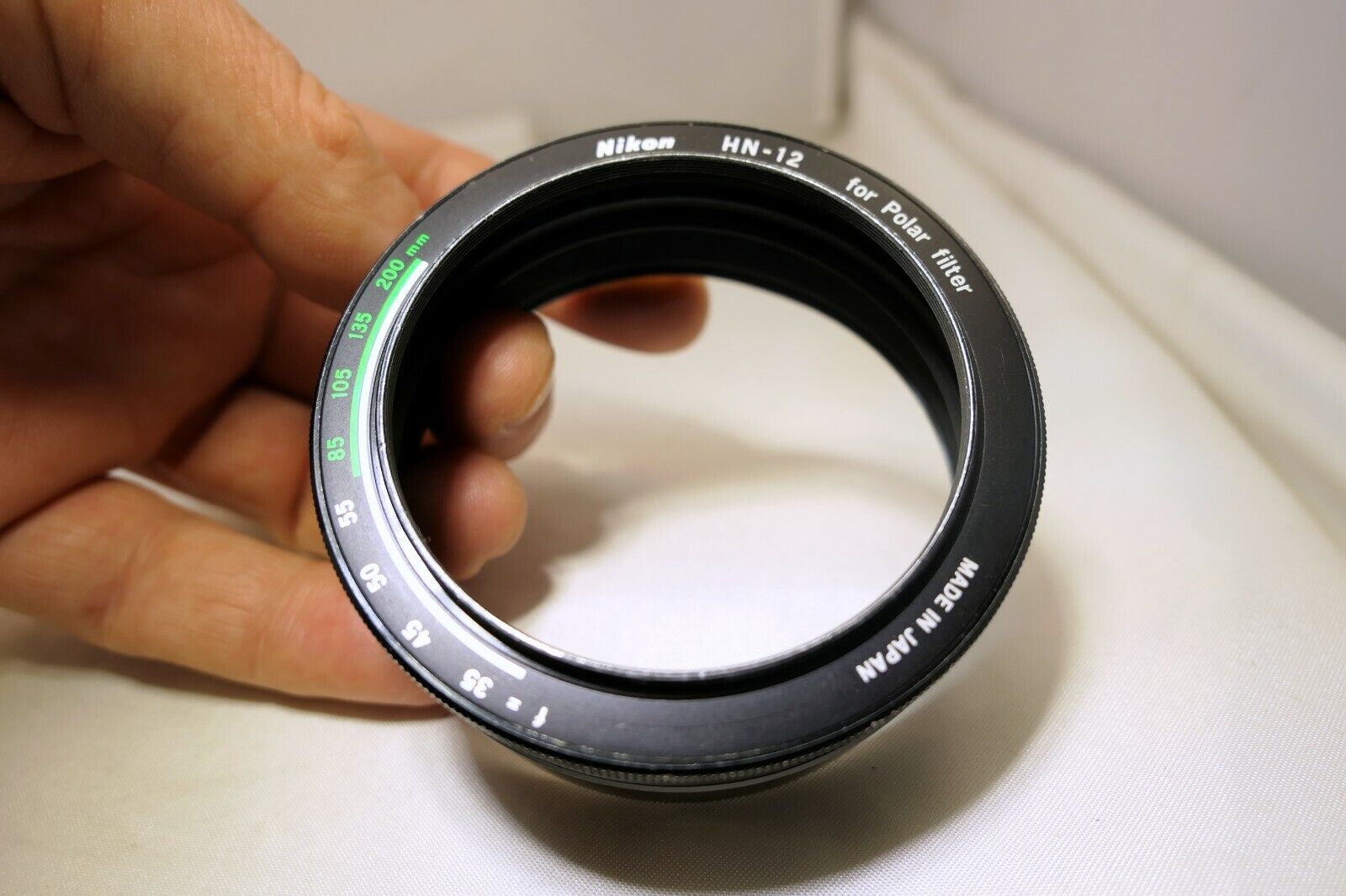 Nikon HN-12 Lens Hood Shade Metal for Nikon 52mm Polar Polarizing filter