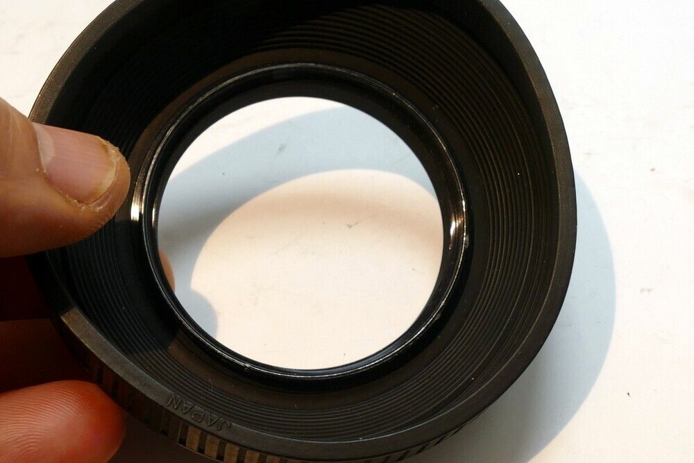 Rubber 52mm Lens Hood Shade for 50mm f1.8 f1.7 f2