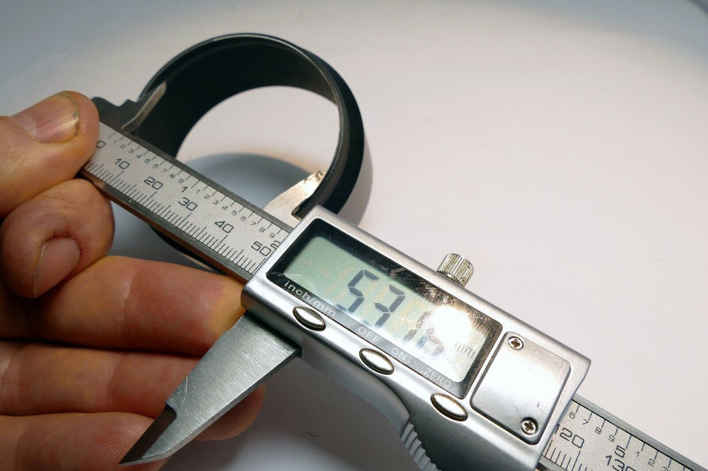 Metal LENS Hood Shade damaged missing threads 54mm ID